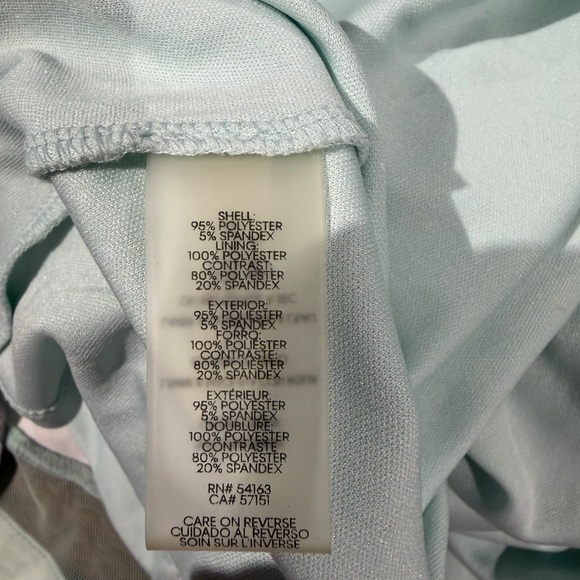 Calvin Klein Floral Print Illusion Hem Midi Dress Size 14 Spring Easter Church - Picture 7 of 10